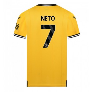 Wolves Pedro Neto #7 Hjemmebanetrøje 2023-24 Kort ærmer